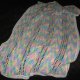 Pompador Cotton candy yarn baby blanket