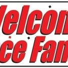 Welcome Race Fans Party Banner