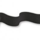 Black Crepe Paper Party Streamers - 81 ft. x 1.75 in.
