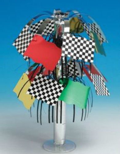 Checkered Flag Mini Foil Centerpiece