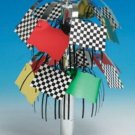 Checkered Flag Mini Foil Centerpiece