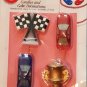 Wilton Race Car Candles - NASCAR Themed Birthday Party Supplies