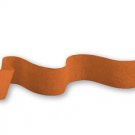 Orange Crepe Paper Party Streamers - 81 ft. x 1.75 in.