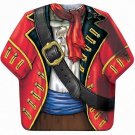 Pirate Shirt Shape Dinner Plates
