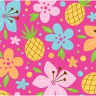Pink Luau Fun Beverage Napkins