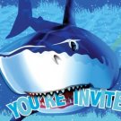 Shark Splash Party Invitations