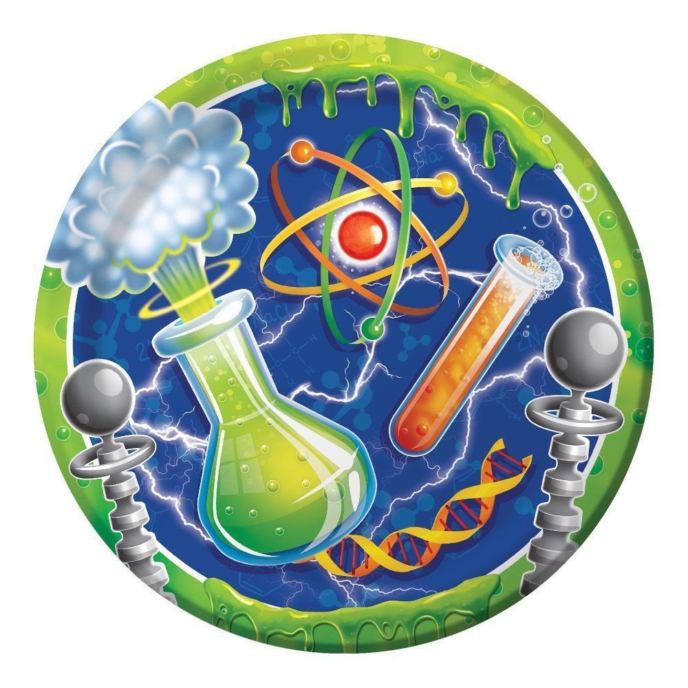 Mad Scientist Dinner Plates