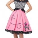 Nifty 50's Poodle Dress Outfit