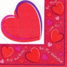 Valentines Day Sweet Hearts Luncheon Napkins (20) - Party Supplies
