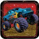Mudslinger Monster Truck Dinner Plates - Birthday Party Supplies