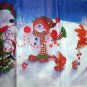 Snowman Fun Party Table Cover