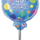 40 Sucks! Mylar Balloon