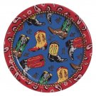 Two Step Dessert Plates (8) - Western Cowboy Themed Party