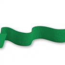 Green Crepe Paper Party Streamers - 81 ft. x 1.75 in.
