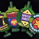 American Heroes Party Blowouts (8) - Birthday Party Supplies
