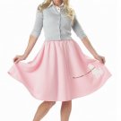 Adult Pink Poodle Skirt