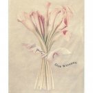 Calla Lily Wedding Bulletins - 100 sheets