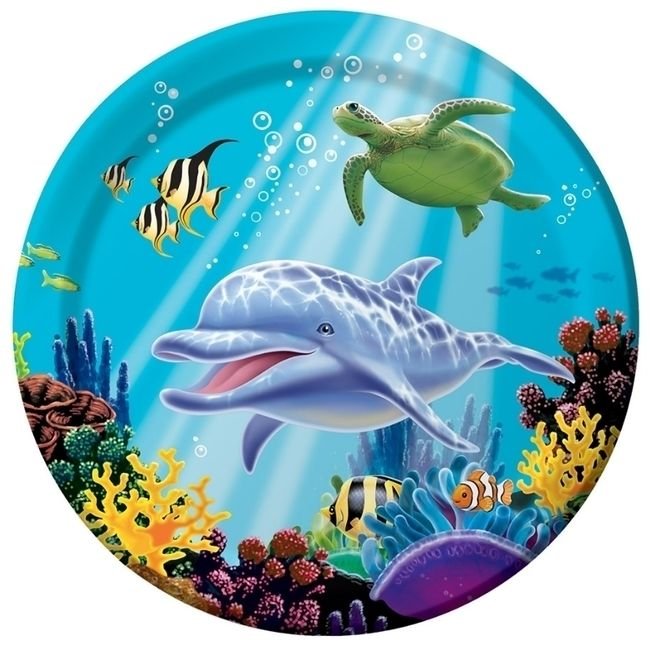 Ocean Party Dinner Plates