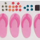 Let's Hula Foam Flip Flop Activity Kit