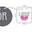 Bow or Bowtie Circle Banner - Baby Shower Party Supplies
