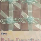 Clear Favor Boxes - Blue Rose (6) - Party Supplies