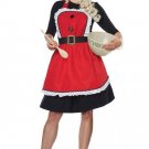 Mrs. Claus Christmas Apron Adult Costume