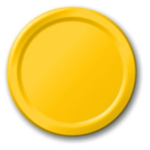 Yellow Dinner Plates (24)