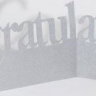 Congratulations Glitter Table Centerpiece - Party Supplies