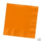 Orange Beverage Napkins (50)