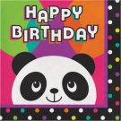 Panda-Monium Happy Birthday Lunch Napkins
