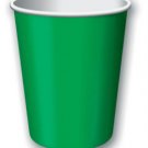 Emerald Green 9oz Party Cups (24)