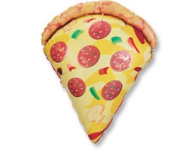 Pizza Slice Mylar Balloon
