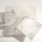 Glitter Snowflake Candle (1) - Party Supplies