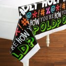 Holy Bleep Tablecover - Birthday Party Supplies