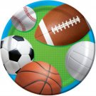 Celebrate Sports  Dessert Plates - Birthday Party Supplies