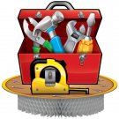 Handyman Party Centerpiece