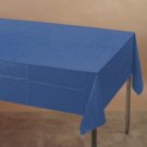 True Blue Plastic Table Cover
