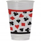 Card Night Party Cups (8) - Party Supplies