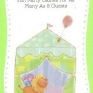 Nursery Parade Baby Shower Party Game Book