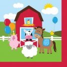 Farmhouse Fun Beverage Napkins - Birthday Party Supplies