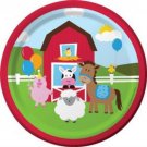 Farmhouse Fun Dessert Plates - Birthday Party Supplies