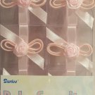Clear Favor Boxes - Pink Rose (6) - Party Supplies