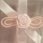 Clear Favor Boxes - Pink Rose (6) - Party Supplies