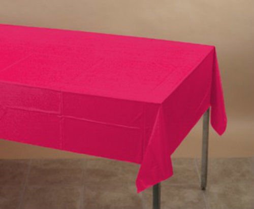 Hot Magenta Pink Table Cover