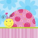 Lil' Lady Ladybug Lunch Napkins - Birthday Party Supplies