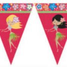 Let's Hula Flag Banner - Birthday Party Supplies