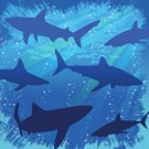 Shark Splash Beverage Napkins