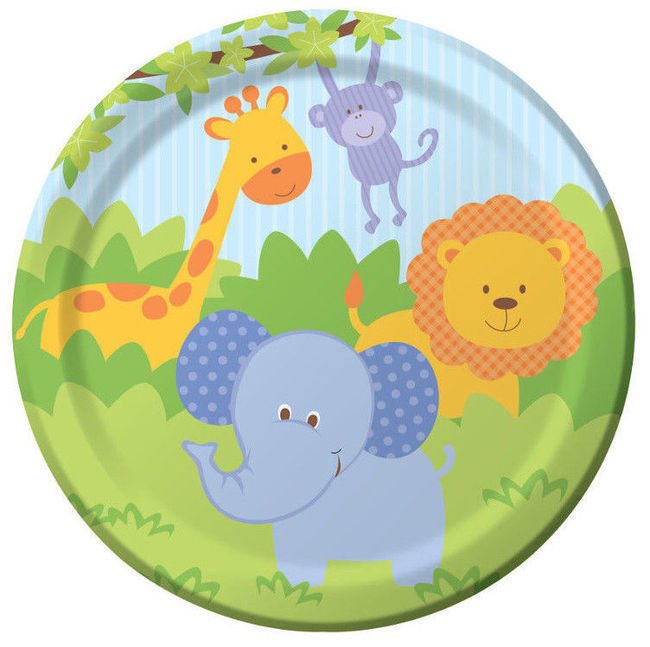 Forest Friends Dinner Plates (8)
