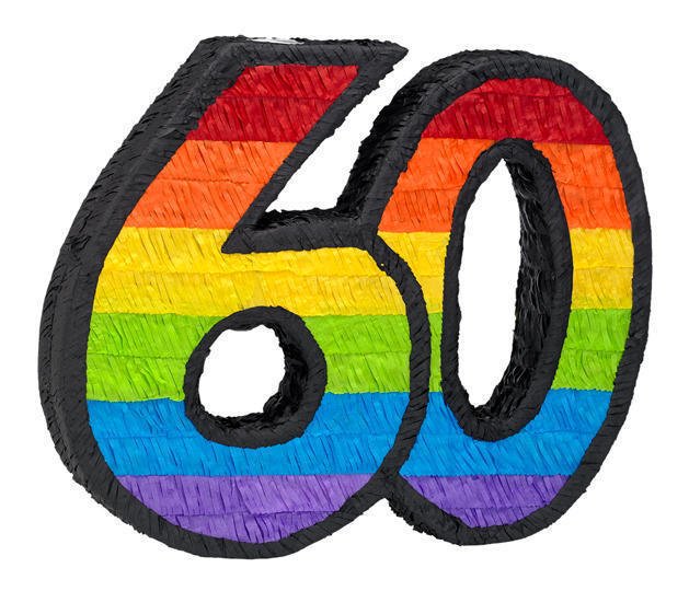 60th Birthday Pinata