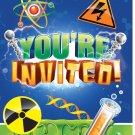Mad Scientist Party Invitations - Birthday Party Supplies